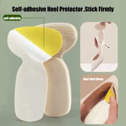 6pcs Heel Pads for Shoes Too Big Adjust Size Sponge Heel Protector Stickers High Heels Pain Relief Inserts Foot Insoles Women
