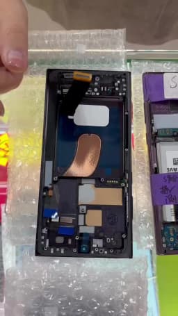 AMOLED Display For Samsung Galaxy S23 Ultra S918 LCD Display Digital Touch Screen Support Fingerprint S-Pen S918B S918B/DS