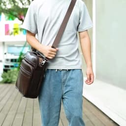 WESTAL Men's Bag Genuine Leather Messenger 13inch Laptop Bags for Document Business Bag Men Shoulder Purses 6173