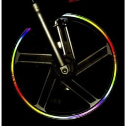 Motorcycle Car Tire Decals Trim Strips Universal Reflective Bike Wheel Sticker Waterproof Motorcycle Wheel Rim Tape 17"18"19