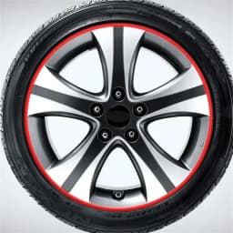 Motorcycle Car Tire Decals Trim Strips Universal Reflective Bike Wheel Sticker Waterproof Motorcycle Wheel Rim Tape 17"18"19