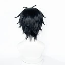 Monkey D. Luffy Cosplay Wig High Quality Anime Short Black Heat Resistant Synthetic Hair Party Hallowen Wigs