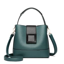 Women Leather Bucket Bag, Stylish Top Handle, Comfortable Shoulder Strap, Fashion-Forward Design Handbag Shoulder Crossbody Bags