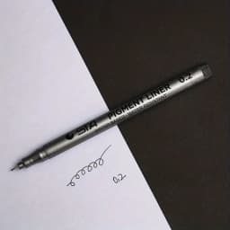1pc Pigment Liner Pigma Micron Ink Marker Pen 0.05 0.1 0.2 0.3 0.4 0.5 0.6 Different Tip Black Fineliner Sketching Pens