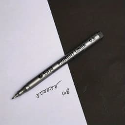 1pc Pigment Liner Pigma Micron Ink Marker Pen 0.05 0.1 0.2 0.3 0.4 0.5 0.6 Different Tip Black Fineliner Sketching Pens
