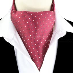 New Design Jacquard Paisley Cashew Cravat Formal Ascot Scrunch Self British Gentleman Scarf Polyester Tie Suit Accessories Gifts