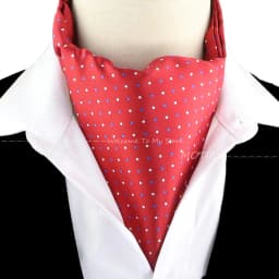 New Design Jacquard Paisley Cashew Cravat Formal Ascot Scrunch Self British Gentleman Scarf Polyester Tie Suit Accessories Gifts