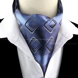 New Design Jacquard Paisley Cashew Cravat Formal Ascot Scrunch Self British Gentleman Scarf Polyester Tie Suit Accessories Gifts
