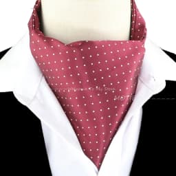 New Design Jacquard Paisley Cashew Cravat Formal Ascot Scrunch Self British Gentleman Scarf Polyester Tie Suit Accessories Gifts