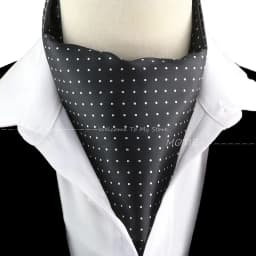 New Design Jacquard Paisley Cashew Cravat Formal Ascot Scrunch Self British Gentleman Scarf Polyester Tie Suit Accessories Gifts