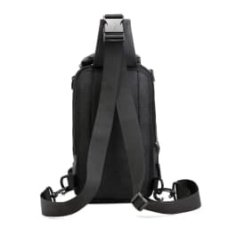 Men's Sling Crossbody Bag Anti-theft Chest Shoulder Messenger Backpack USB Port