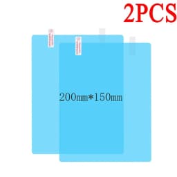 Car Rearview Mirror Protective Film Side Windows Sticker Anti Fog Glare Rainproof Waterproof Mirror Film Clear Nano Coatin