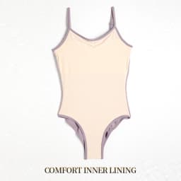 Women Ballet Leotards Adjustable Strap Ballet Bodysuit Girls Adult Dance Camisole Resilient Gymnastics Leotards with Full Lining