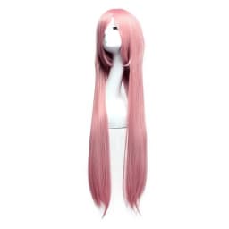 40" 100cm Long Straight Wig Anime Costume Wig Long Straight Cosplay Wig Party Heat Resistant Synthetic Hair Wigs