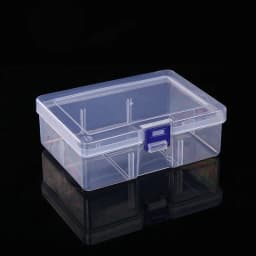 Clear Plastic Box Rectangular Box Screwdrivers Bits Tools Bleads Dustproof Waterproof Packing Storage Cases Container