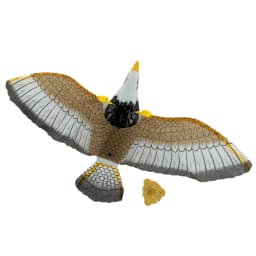 1xBird Repellent Hanging Eagle Flying Owl Repellent Scarer Emulation Flying Hawk Bird Garden Scarecrow Yard Outdoor Pest Control