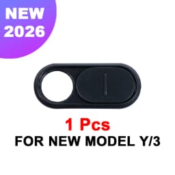 TESY Car Camera Cover For Tesla Model Y 3 Cybertruck All Webcam Slide Blocker Privacy Protector Compatible with PC Laptop