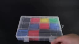 127-750pcs Heat-shrink Tubing Thermoresistant Tube Heat Shrink Wrapping Kit Electrical Connection Wire Cable Insulation Sleeving