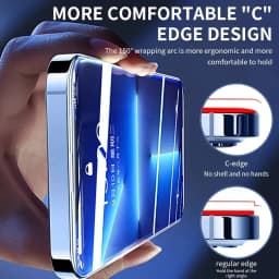 3Pcs Tempered Glass for iPhone 14 13 12 11 15 Pro Max Mini Screen Protector for iPhone 17 18 XS MAX 7 8 Plus 16 Protective Glass