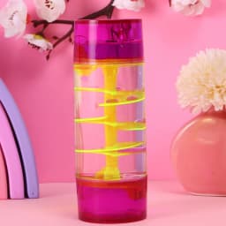 Hourglass Center Column Turntable Oil Drop Hourglass Jelly Color Leisure Daze Oil Leak Home Crafts Decor