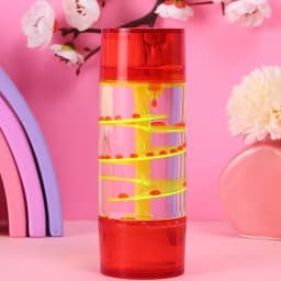 Hourglass Center Column Turntable Oil Drop Hourglass Jelly Color Leisure Daze Oil Leak Home Crafts Decor