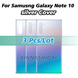 New Battery Back Cover For Samsung Galaxy Note10 N970 Battery Back Cover Housing Case Glass Panel Replacement Parts