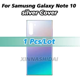 New Battery Back Cover For Samsung Galaxy Note10 N970 Battery Back Cover Housing Case Glass Panel Replacement Parts