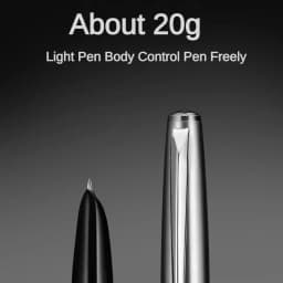 Jinhao 911 Fountain Pen Luxury All-Steel Elegant Calligraphy Ink Pens EF 0.38mm Nib Stationery Business Office School Supplies
