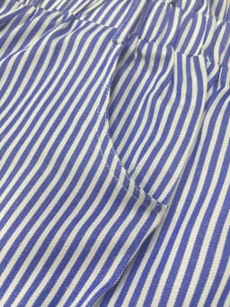 New summer casual pocket striped casual shorts women's wear
