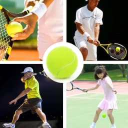 High Elasticity Training Entertainment Ball Tennis For Competition Training Exercises Elastic Fiber Rubber Outdoor Tennis Ball