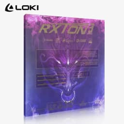 LOKI RXTON 3 PRO Table Tennis Rubber for Racket Sticky and Pimples-in ITTF Approved Ping Pong Rubber with High Density Sponge