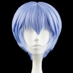 Ayanami Rei Cosplay Wig with Hair Eva Costume Wig Short Blue Anime Wig Ruri Asuka Ayanami Rei Wig Genesis Cosplay