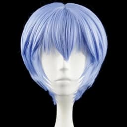 Ayanami Rei Cosplay Wig with Hair Eva Costume Wig Short Blue Anime Wig Ruri Asuka Ayanami Rei Wig Genesis Cosplay