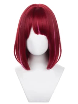 Anime Arima Kana Cosplay Wig Party Halloween short Red Mixed Pink cosplay wigs synthetic Anime Oshi No Ko