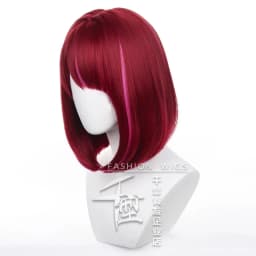 Anime Arima Kana Cosplay Wig Party Halloween short Red Mixed Pink cosplay wigs synthetic Anime Oshi No Ko
