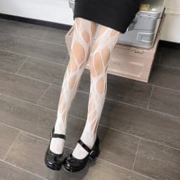 Sexy Hollow Out Pantyhose Women Punk NylonTights Stockings Leggings JK Lolita Hosiery Female Broken Hole Fishnets Streetwears