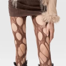 Sexy Hollow Out Pantyhose Women Punk NylonTights Stockings Leggings JK Lolita Hosiery Female Broken Hole Fishnets Streetwears