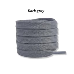 0.8cm Width Flat Shoelace Tennis Sneakers Shoe laces Quality Cotton Shoelaces 80/100/120/140/160CM 1Pair Laces Shoes Accesories