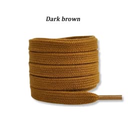 0.8cm Width Flat Shoelace Tennis Sneakers Shoe laces Quality Cotton Shoelaces 80/100/120/140/160CM 1Pair Laces Shoes Accesories