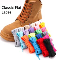 0.8cm Width Flat Shoelace Tennis Sneakers Shoe laces Quality Cotton Shoelaces 80/100/120/140/160CM 1Pair Laces Shoes Accesories
