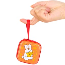 Korea Zero Wallet Children's Coin Bag Creative Cartoon Coin Purse Kids Coin Pouch Mini Purse Earphone Data Cable Key Storage Bag
