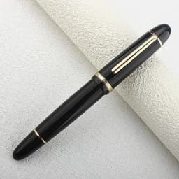 Jinhao X159 #8 Extra Fine / Fine / Medium Nib Fountain Pen, Black Acrylic Big Size Writing Pen