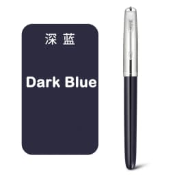 Jinhao 86 Fountain Pen Silver Arrow Clip Luxury Elegant Resin Classic Pens 0.5mm Nib Writing Office School Supplies Stationery