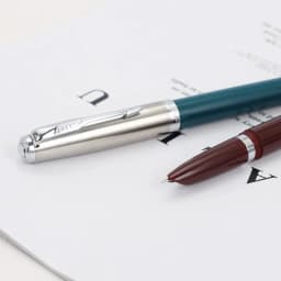 Jinhao 86 Fountain Pen Silver Arrow Clip Luxury Elegant Resin Classic Pens 0.5mm Nib Writing Office School Supplies Stationery