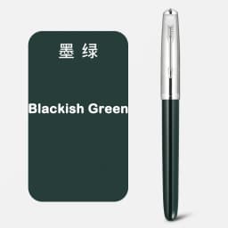 Jinhao 86 Fountain Pen Silver Arrow Clip Luxury Elegant Resin Classic Pens 0.5mm Nib Writing Office School Supplies Stationery