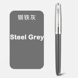 Jinhao 86 Fountain Pen Silver Arrow Clip Luxury Elegant Resin Classic Pens 0.5mm Nib Writing Office School Supplies Stationery