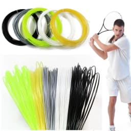 1.35mm 12M Tennis Racket String Sport Supplies Multicolor Racquet Thread Repair High Elasticity Polyester Nylon Titanium Wire