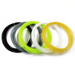 1.35mm 12M Tennis Racket String Sport Supplies Multicolor Racquet Thread Repair High Elasticity Polyester Nylon Titanium Wire