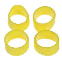 4Pcs/lot Silicone Tennis Racket Grip Ring Handle Closure Rubber Sweat-absorbing Band Fixed Stretchable Handle Tennis Accessories