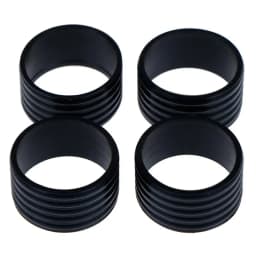 4Pcs/lot Silicone Tennis Racket Grip Ring Handle Closure Rubber Sweat-absorbing Band Fixed Stretchable Handle Tennis Accessories